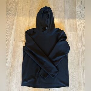 Lululemon Men's Black Waffle Hoodie - Size L